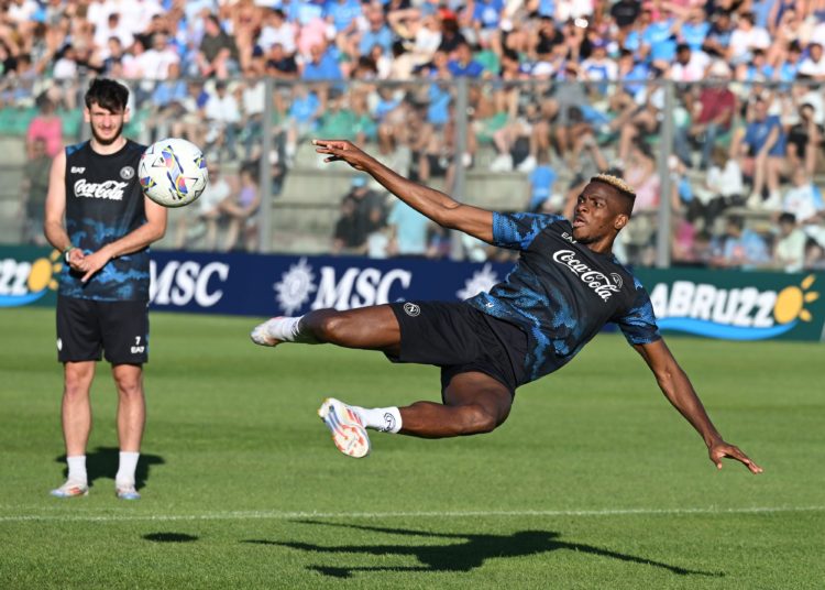 Photo by SSC NAPOLI/SSC NAPOLI via Getty Images