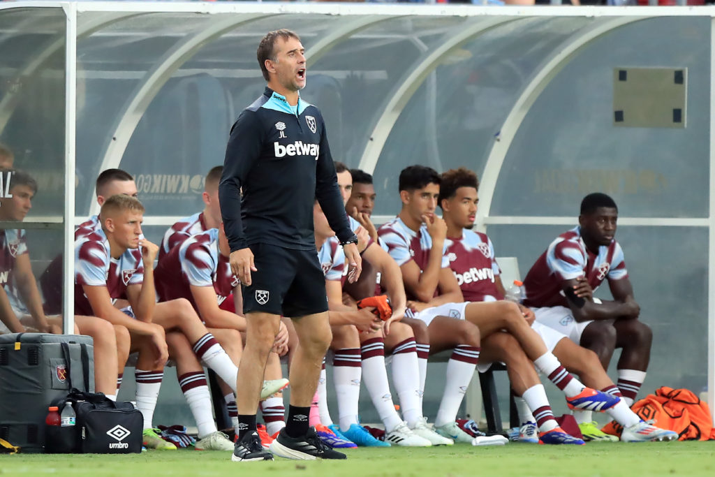 SOCCER: AUG 03 The Stateside Cup - West Ham United vs Crystal Palace