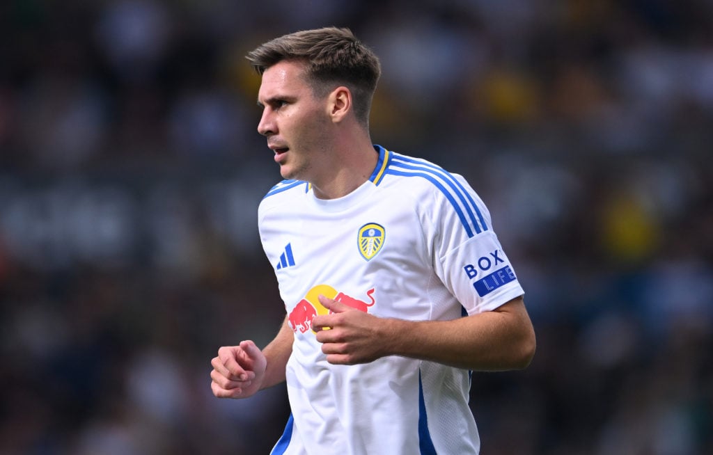 Leeds United defender Max Wober