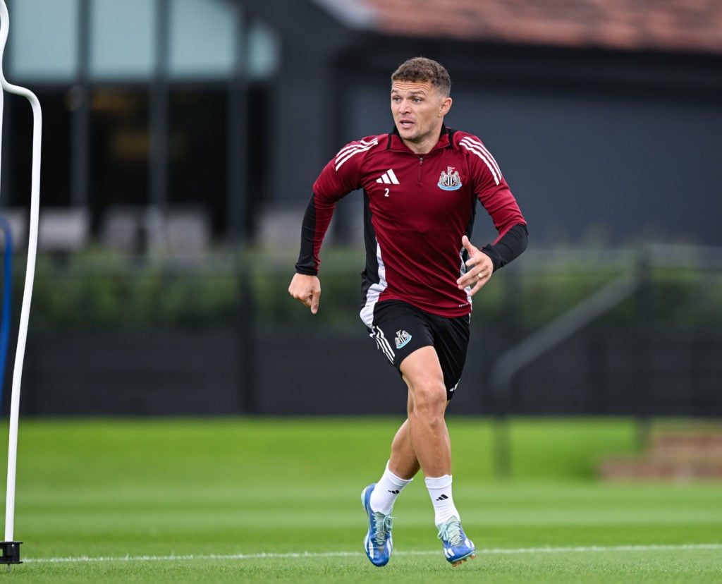 William Osula First Training with Newcastle United