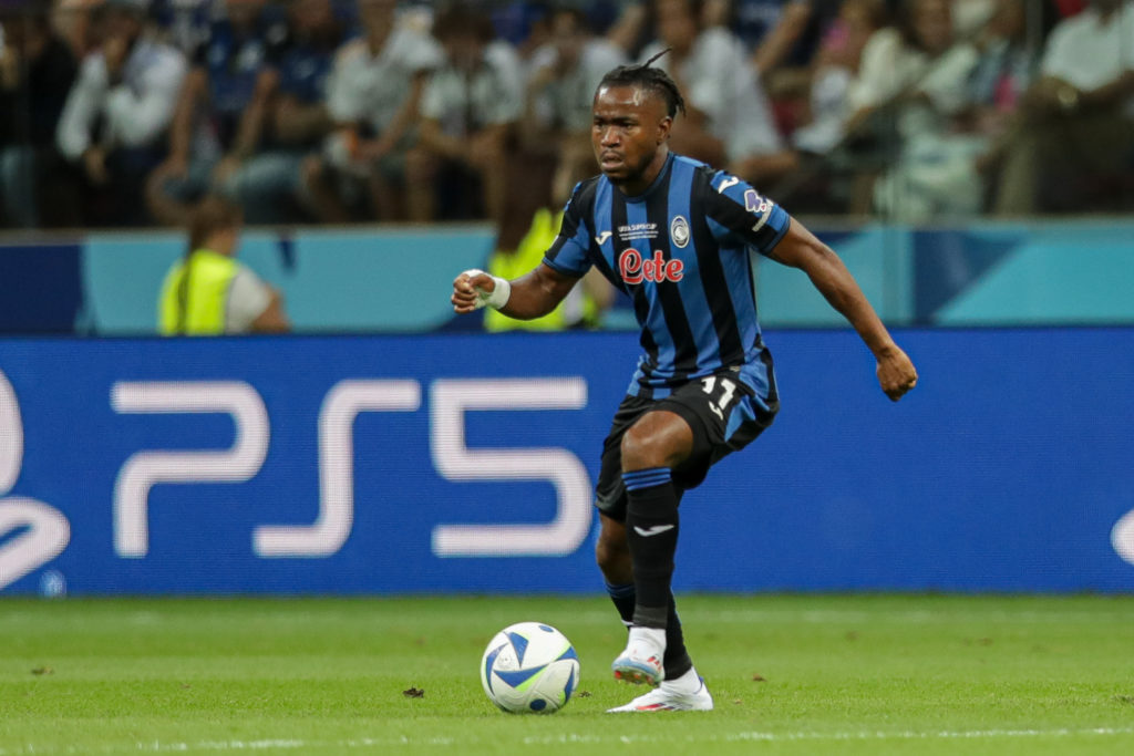 Ademola Lookman of Real Madrid seen in action during the