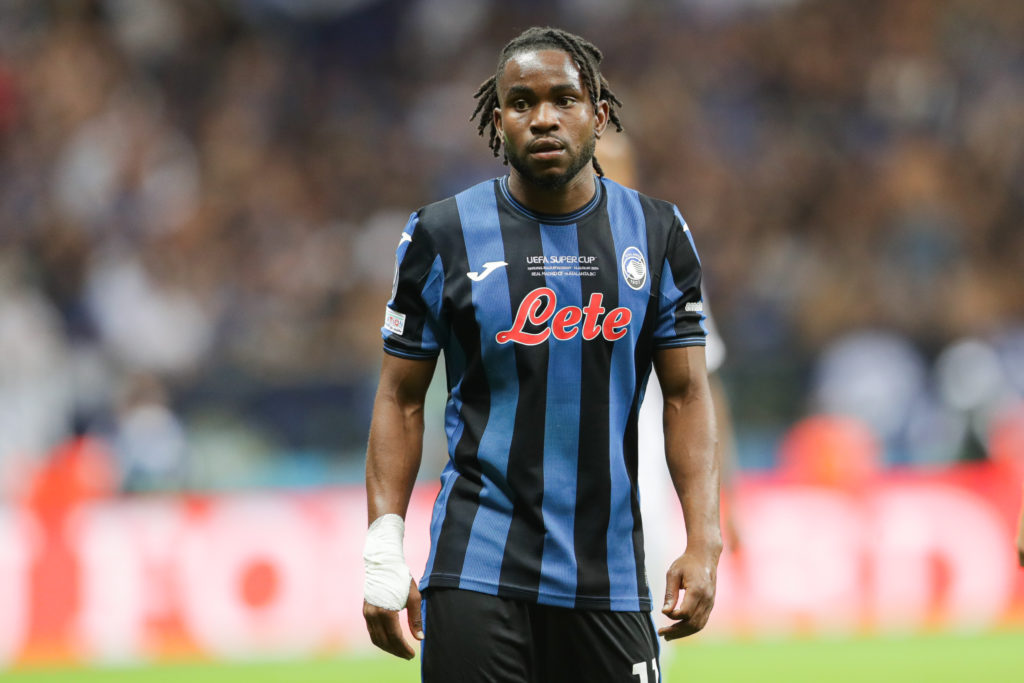 Ademola Lookman of Atalanta Bergamo seen in action during