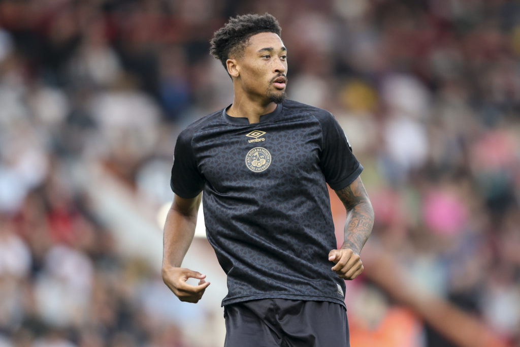 Daniel Jebbison of Bournemouth during pre-season friendly between AFC Bournemouth and Girona at Vitality Stadium on August 10, 2024 in Bournemouth,...