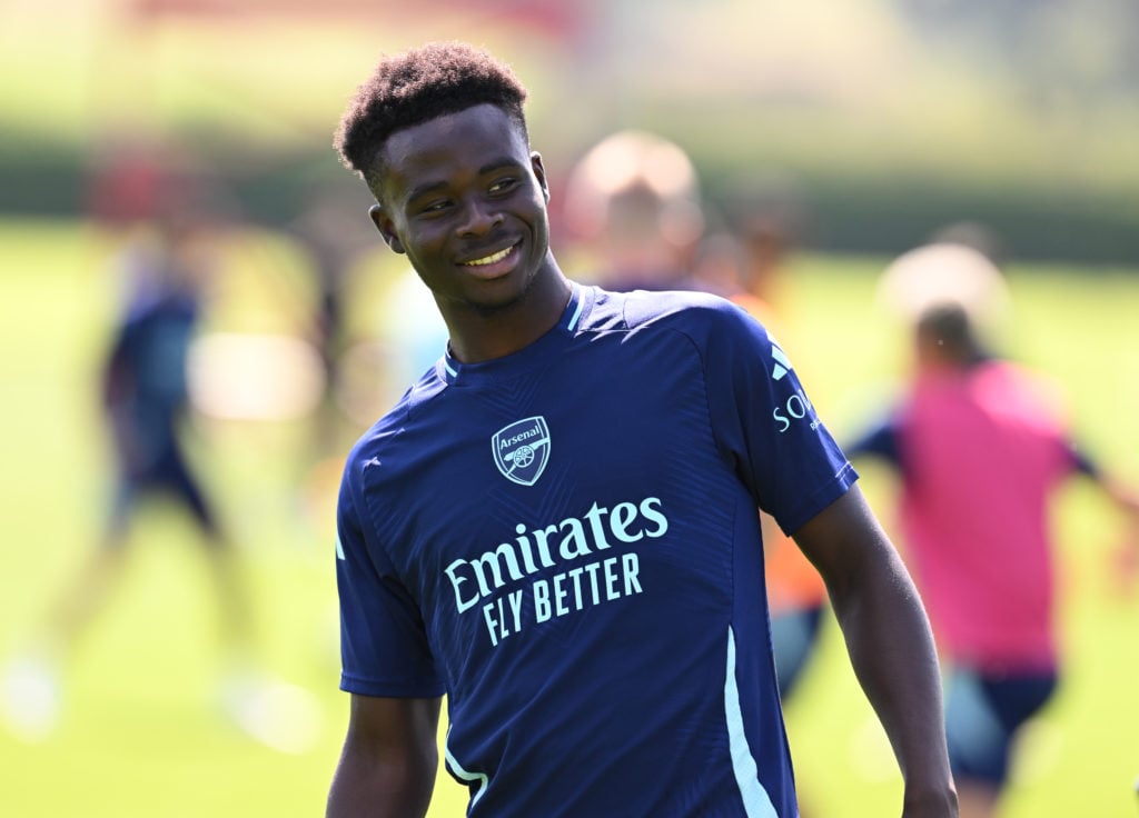 Bukayo Saka buzzing over news out of Arsenal today