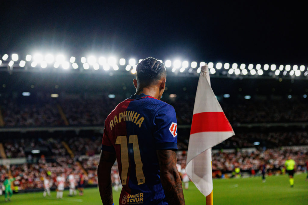 Raphael Dias Belloli, known as Raphinha (FC Barcelona) seen