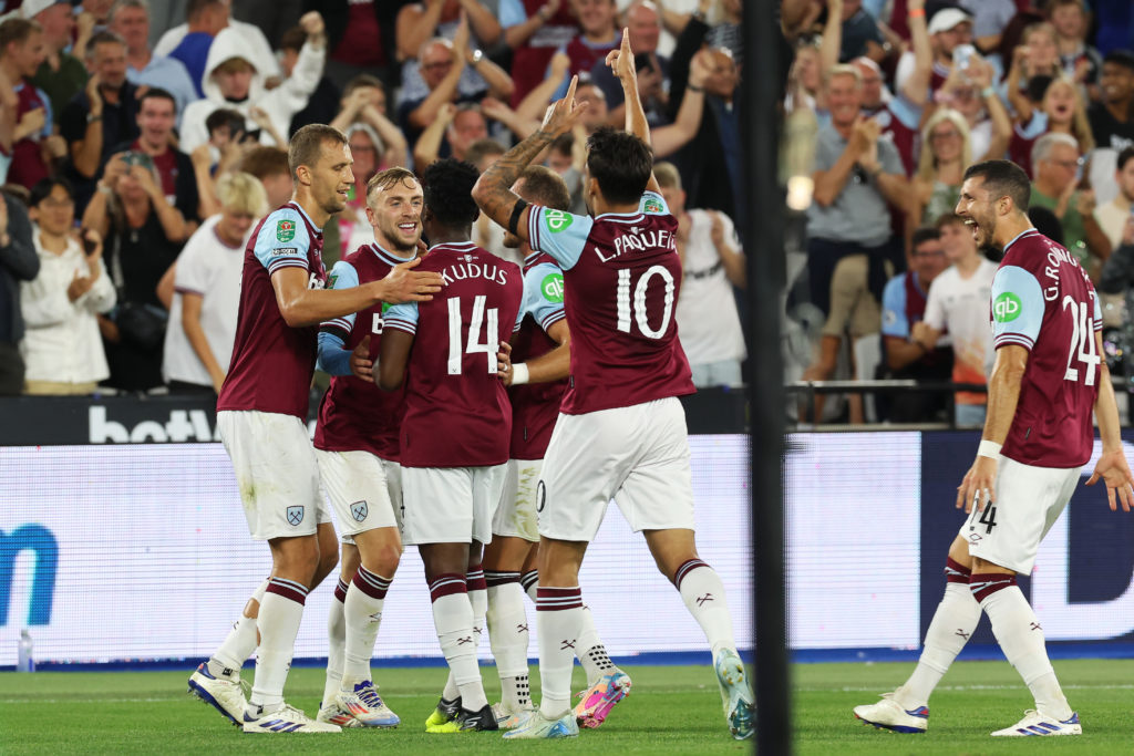 West Ham United v AFC Bournemouth - Carabao Cup Second Round