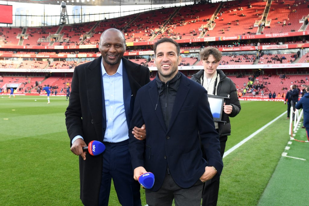 ‘We have a war’: Cesc Fabregas shares the unusual tactic Patrick Vieira used before every ‘big’ Arsenal match