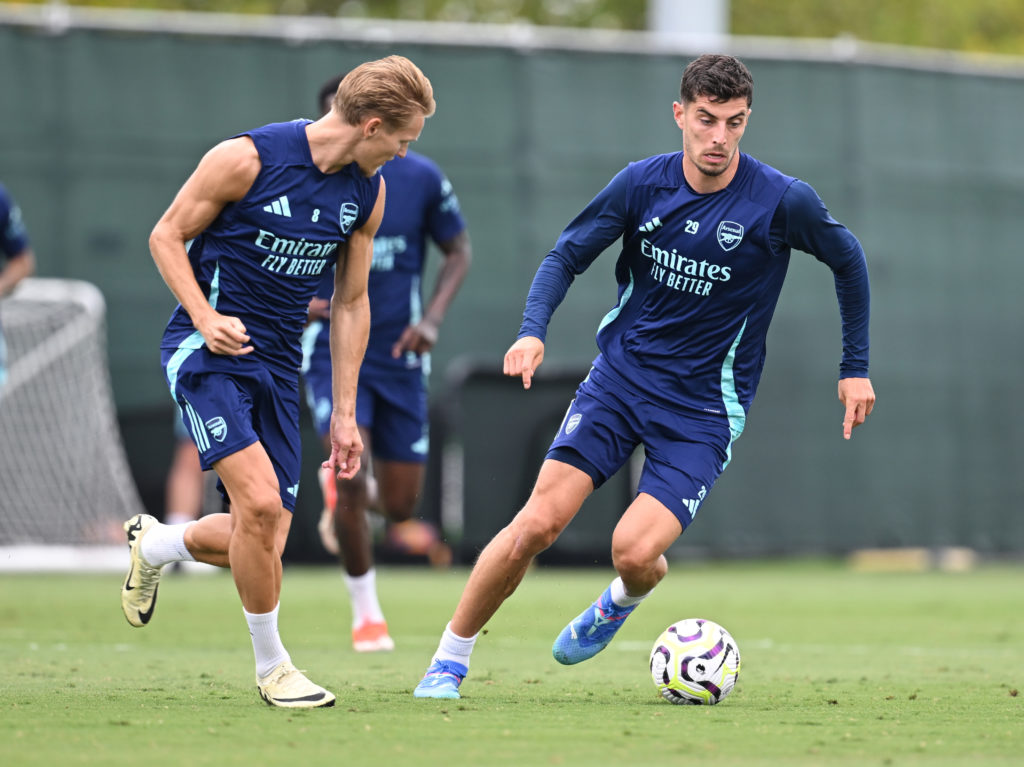 Arsenal Training Session