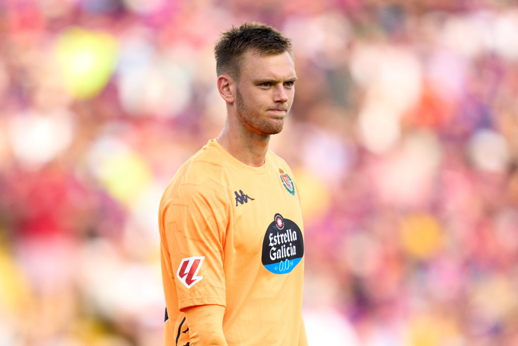 Arsenal loanee Karl Hein playing for Real Valladolid in Spain