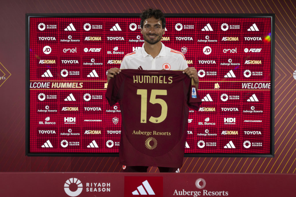 AS Roma Unveil New Signing Mats Hummels