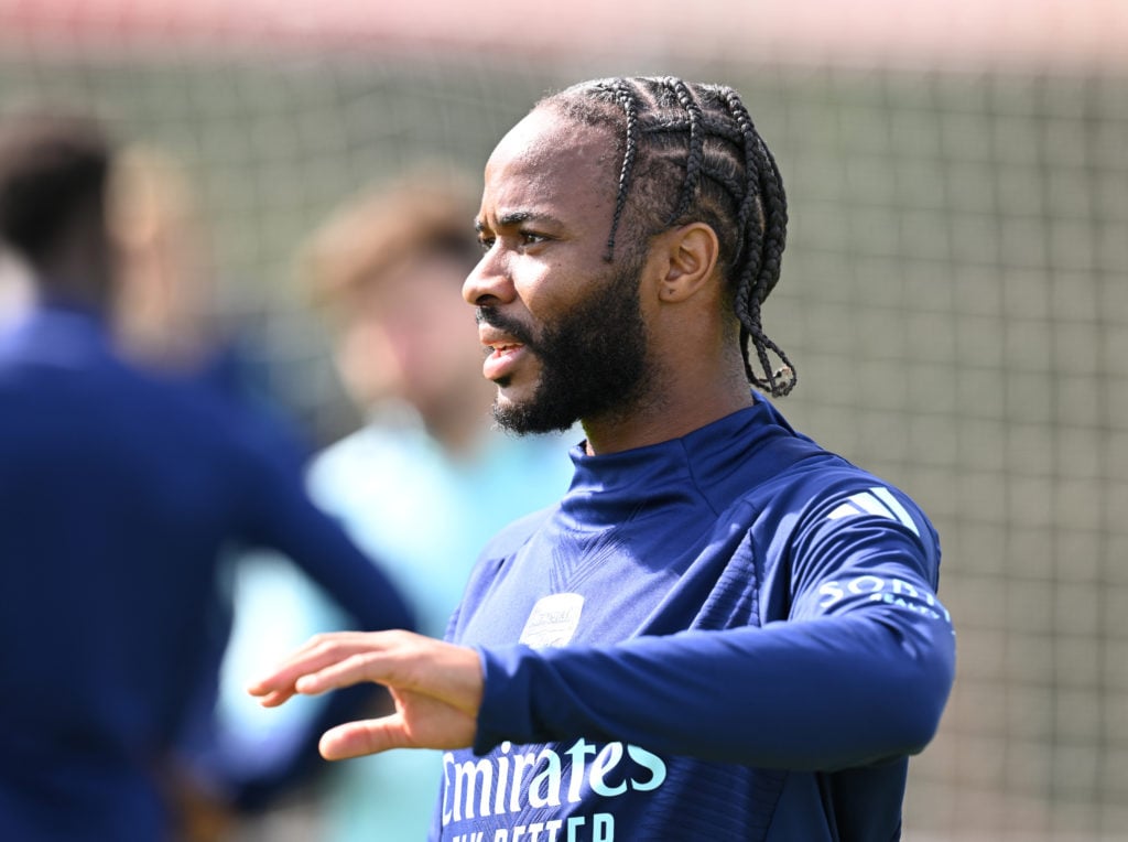 Raheem Sterling has just dropped a big first XI selection hint ahead of Arsenal v Manchester City today