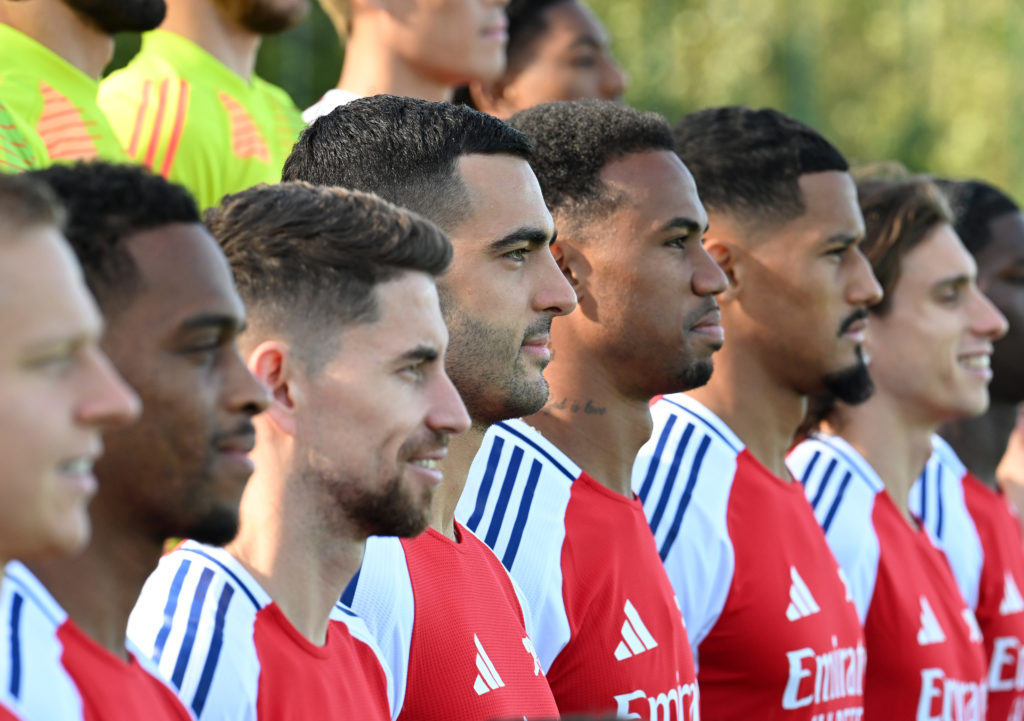 Arsenal 2024/25 Squad Photograph