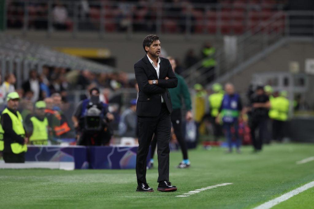 Paulo Fonseca says Liverpool have a player who's among the 'most difficult' to stop, gave Milan a 'very bad time'