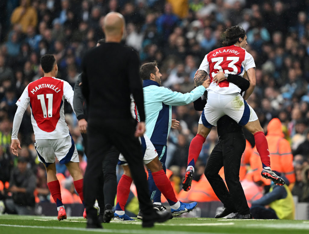 Manchester City FC v Arsenal FC - Premier League
