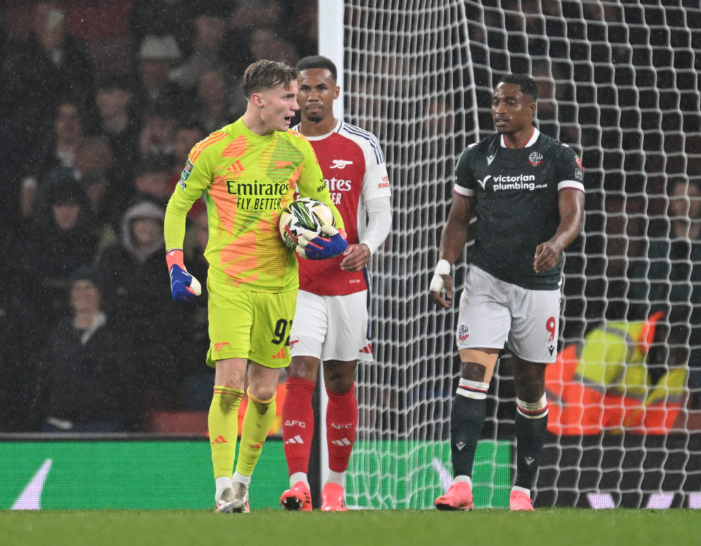 Arsenal v Bolton Wanderers - Carabao Cup Third Round