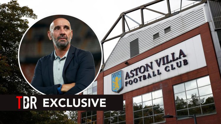 General view outside the stadium prior to the Barclays Women's Super League match between Aston Villa and Tottenham Hotspur at Villa Park. Inset, R...