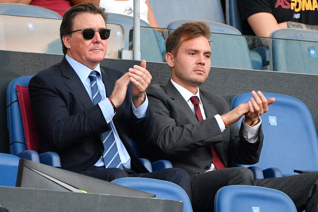 Dan Friedkin Ryan Friedkin during the Pre-Season Friendly 2022/2023  match between AS Roma vs Shakhtar Donetsk  at the Olimpic Stadium in Rome  on ...