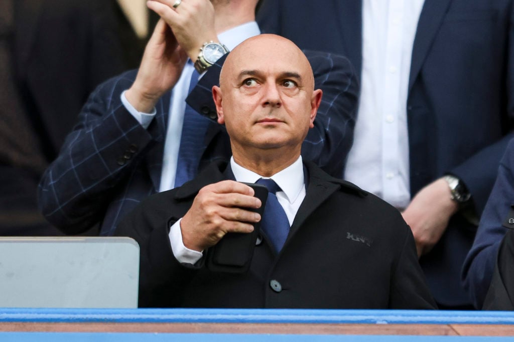 Tottenham C.E.O Daniel Levy during the Premier League match between Chelsea FC and Tottenham Hotspur at Stamford Bridge on May 02, 2024 in London, ...