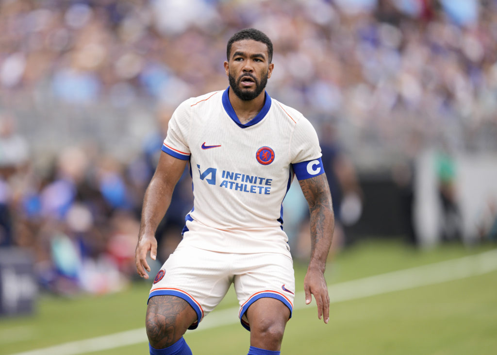 Reece James in action for Chelsea during pre-season