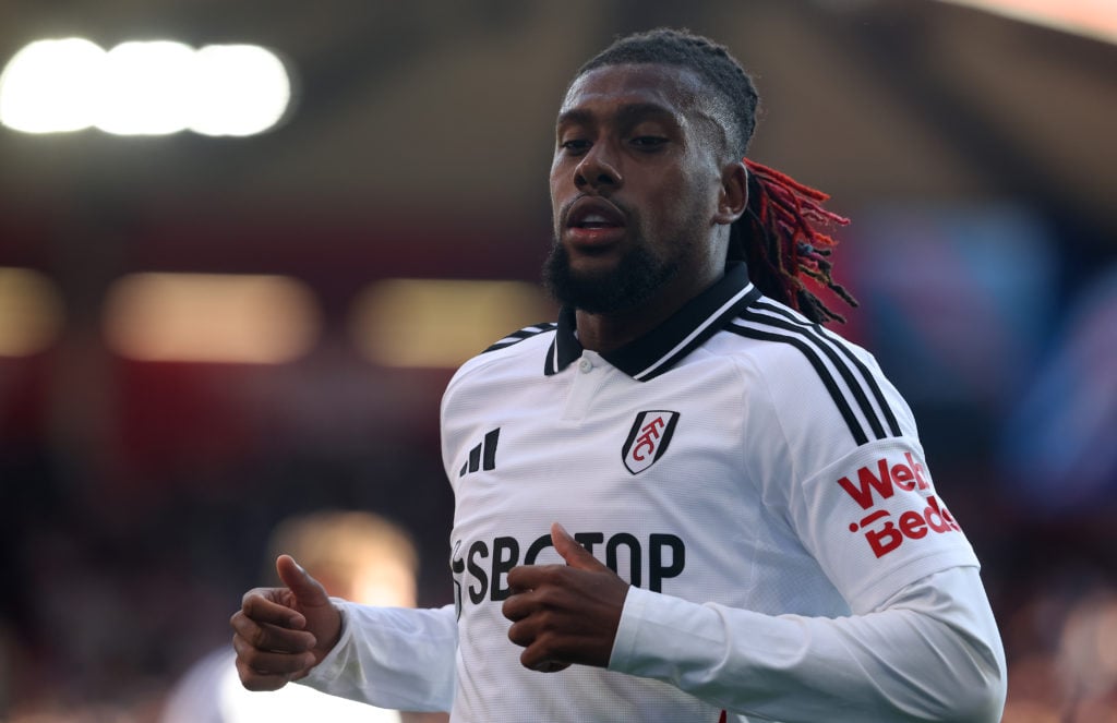 Fulham's Alex Iwobi during the Premier League match between Nottingham Forest FC and Fulham FC at City Ground on September 28, 2024 in Nottingham, ...