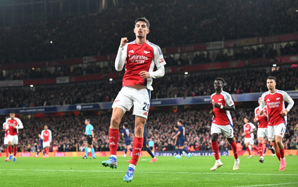Arsenal FC v Paris Saint-Germain - UEFA Champions League 2024/25 League Phase MD2
