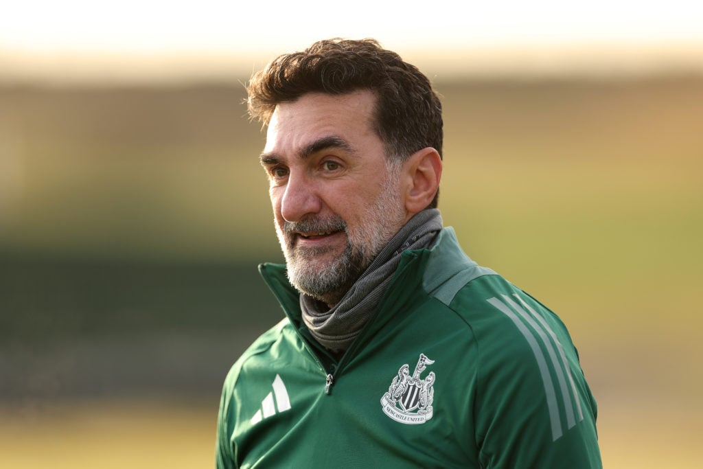 Yasir Al-Rumayyan, Governor of Saudi Arabia's Public Investment Fund looks across the practice range ahead of day one of the Alfred Dunhill Links C...