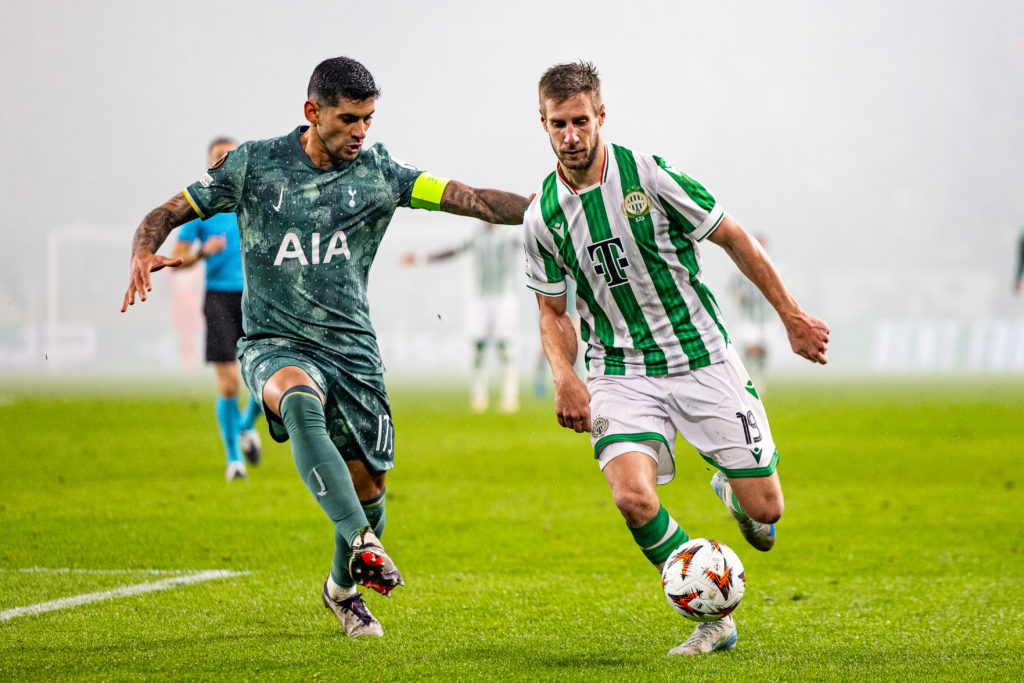 Ferencvarosi TC v Tottenham Hotspur - UEFA Europa League 2024/25 League Phase MD2