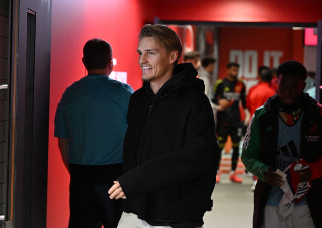 Mikel Arteta has just issued fresh update Martin Odegaard's fitness after Liverpool draw