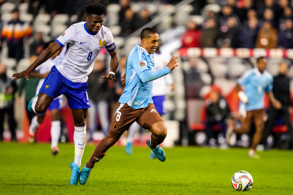 Belgium v France - UEFA Nations League 2024/25 League A Group A2