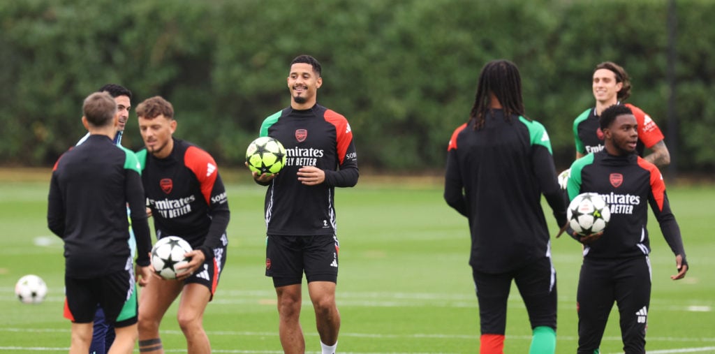 'No sign': Two key Arsenal players missing from today's training ahead of Shakhtar game - journalist