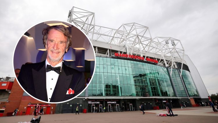A general view outside the stadium ahead of the UEFA Europa League 2024/25 League Phase MD1 match between Manchester United and FC Twente at Old Tr...