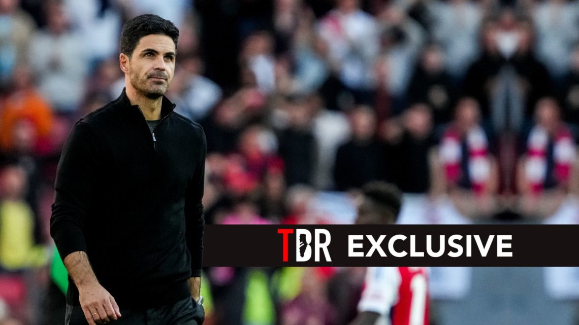 Arsenal FC head coach Mikel Arteta looks on after the Premier League match between Arsenal FC and Southampton FC.