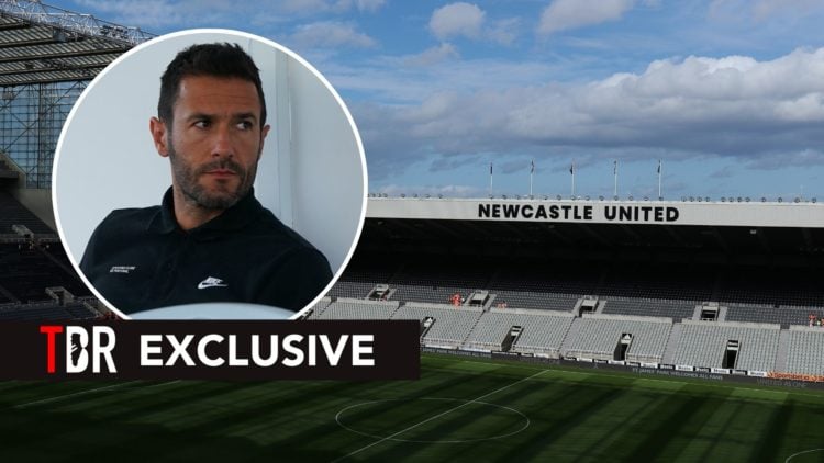 A general view of St James' Park prior to the 'Sela Weekender' pre-season friendly fixture between Newcastle United and Girona at St James' Park on...