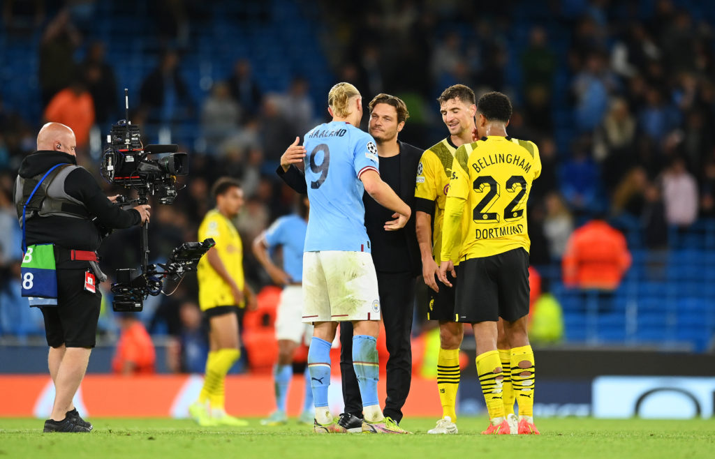 Manchester City v Borussia Dortmund: Group G - UEFA Champions League