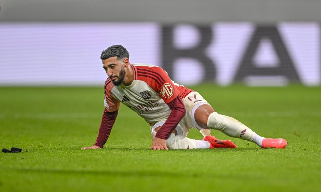 Said Benrahma of Olympique Lyonnais looks dejected during the UEFA Europa League 2024/25 League Phase MD4 match between TSG 1899 Hoffenheim and Oly...