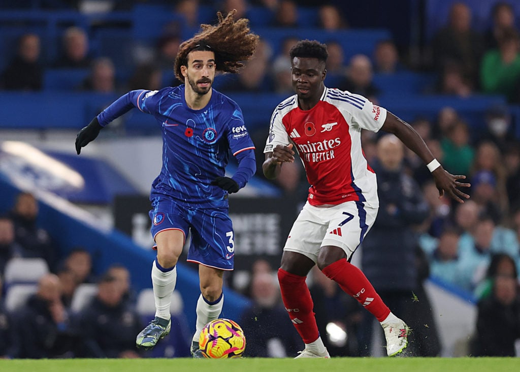 'Special': Marc Cucurella says he now has 'huge respect' for one Arsenal player after Stamford Bridge draw