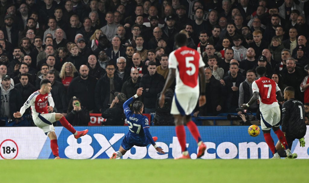 'Dangerous': Gary Neville raves about one Arsenal player who really 'stood up' v Chelsea today