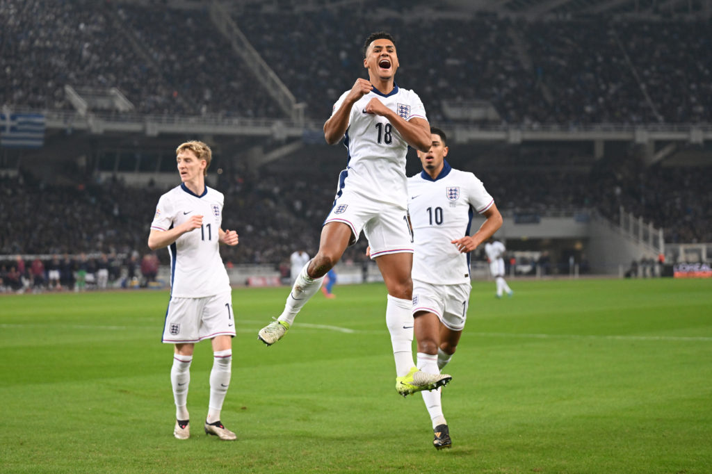 Greece v England - UEFA Nations League 2024/25 League B Group B2