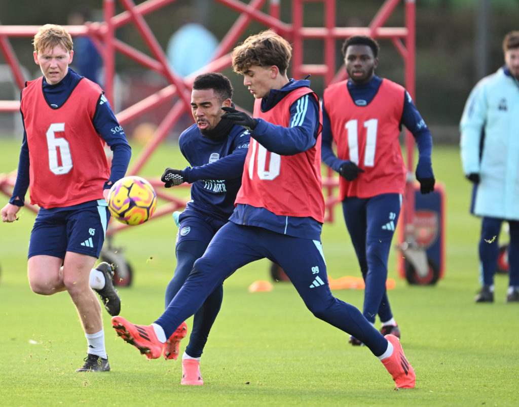 Arsenal Training Session