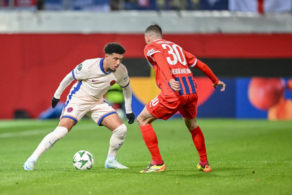 Chelsea fans send message to Manchester United after Jadon Sancho’s display against Heidenheim