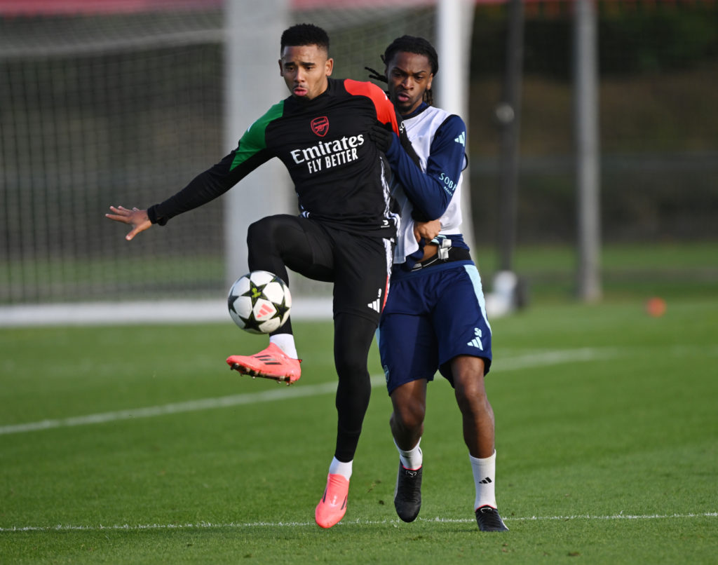 Arsenal FC Training Session - UEFA Champions League 2024/25 League Phase MD5