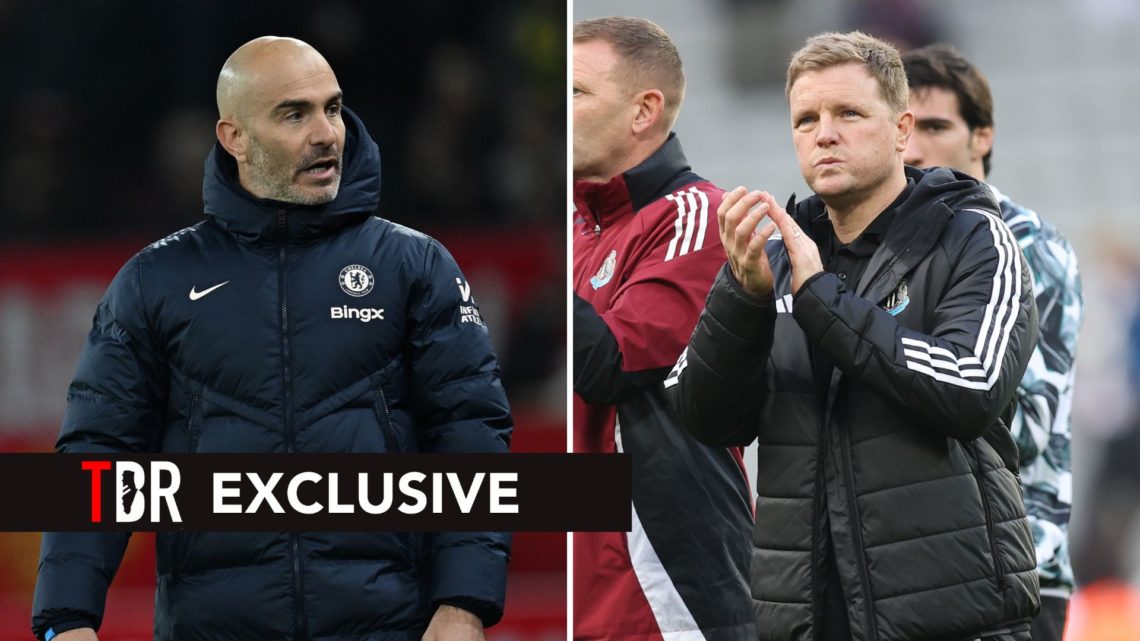 Split image of Enzo Maresca and Eddie Howe.
