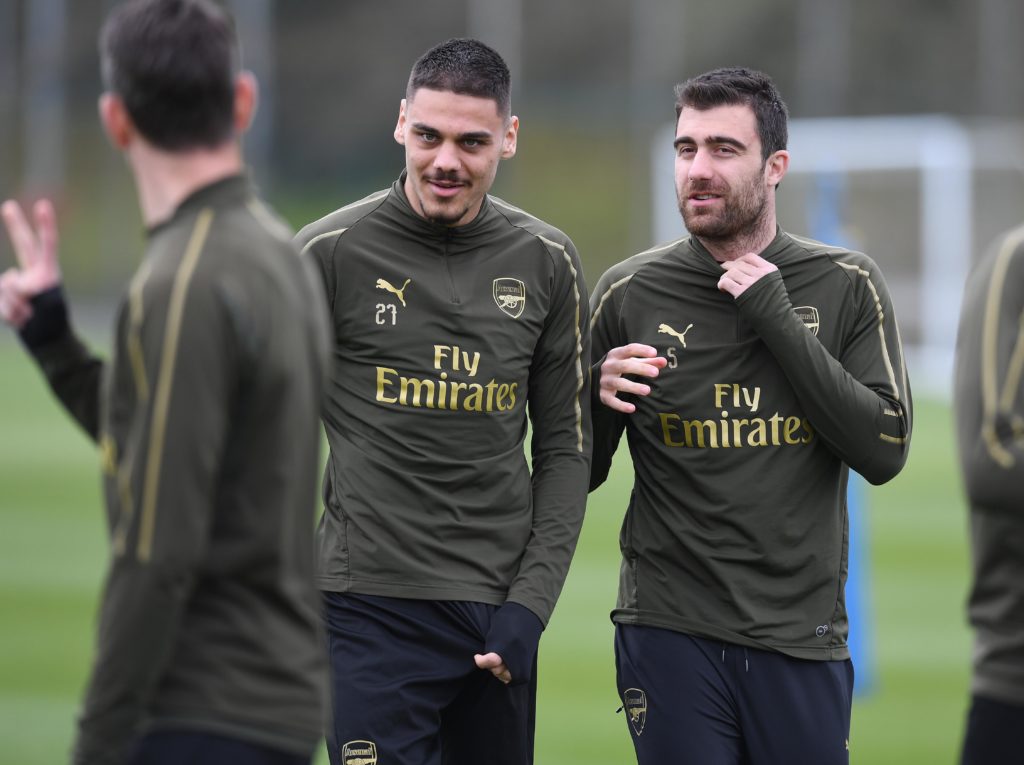 Arsenal Training Session