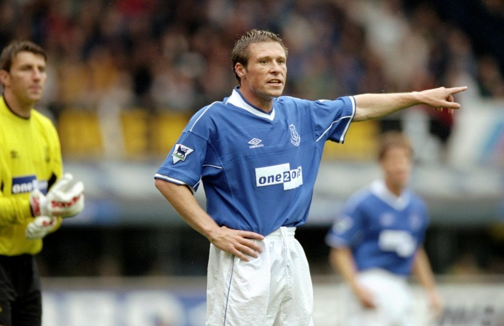 Nick Barmby of Everton