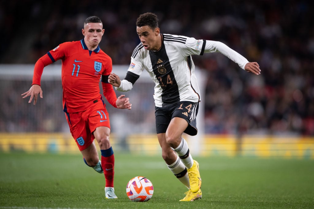 Jamal Musiala says £125m Liverpool target is actually better than Phil Foden