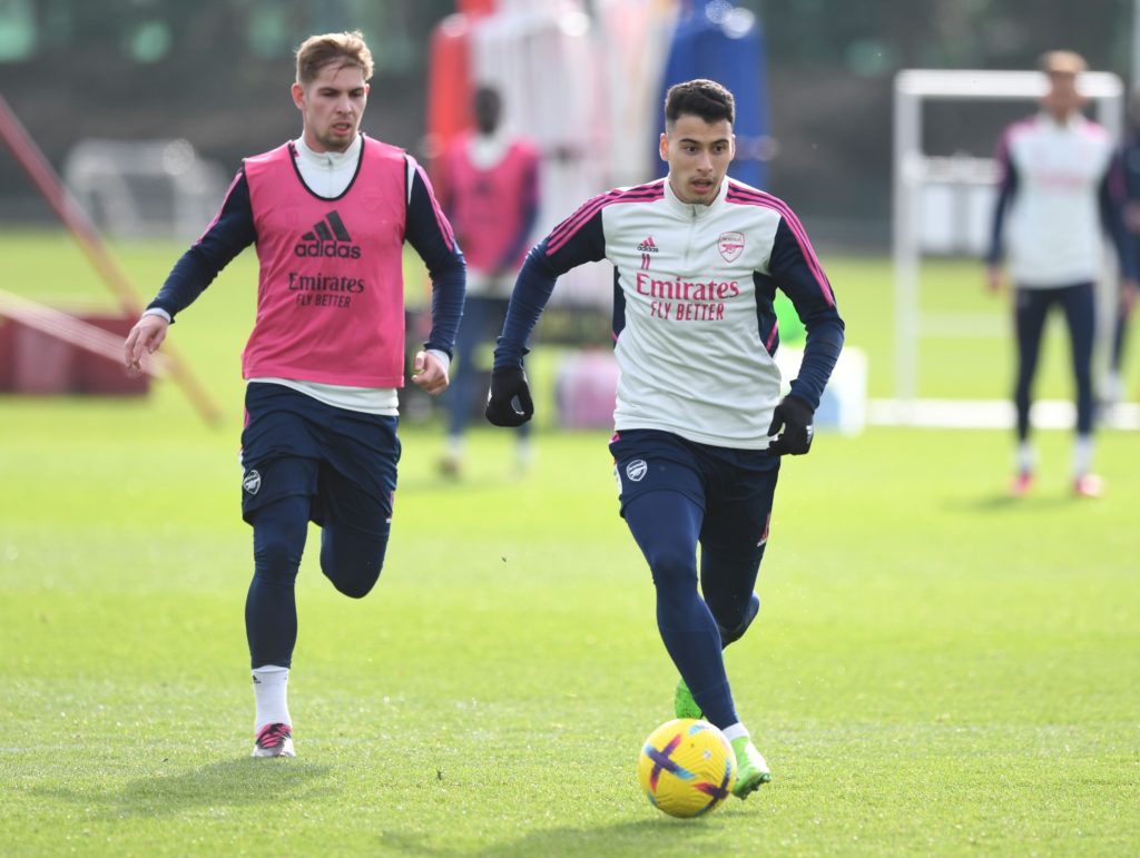 Arsenal Training Session