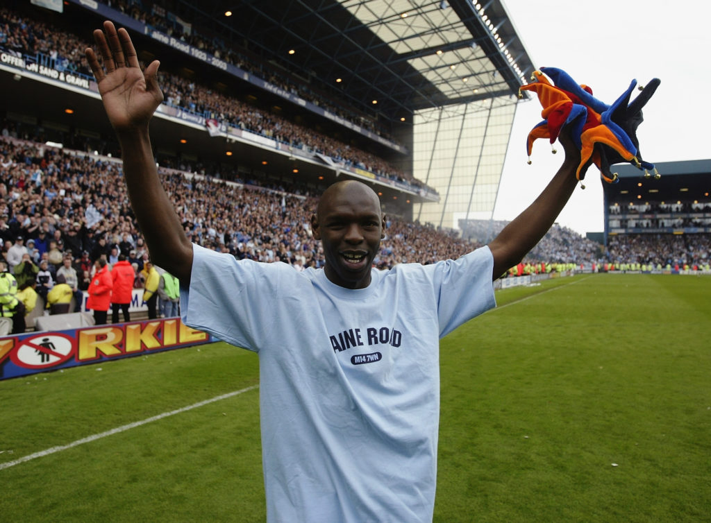 Shaun Goater of Manchester City