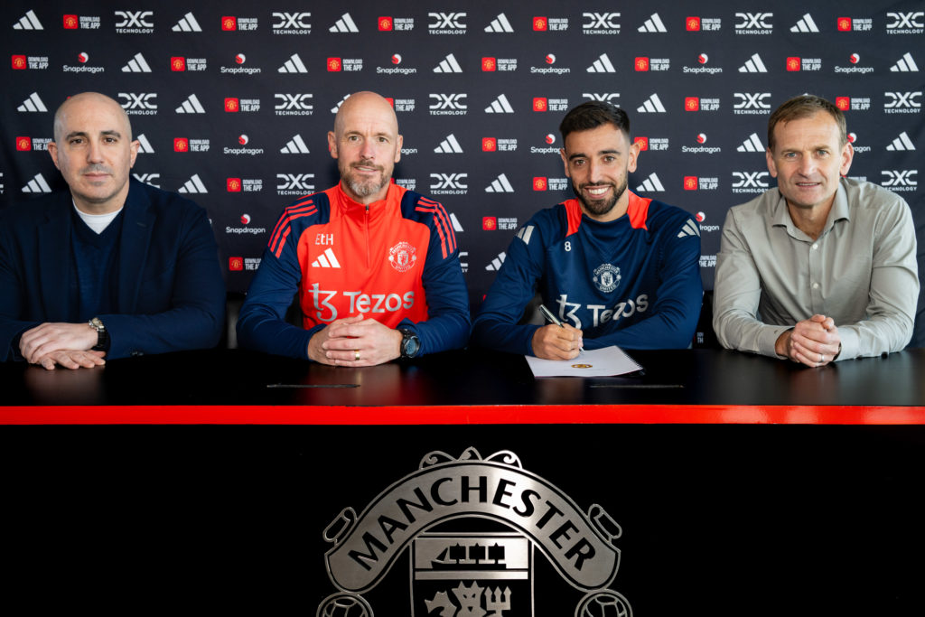 Bruno Fernandes Signs Contract Extension At Manchester United