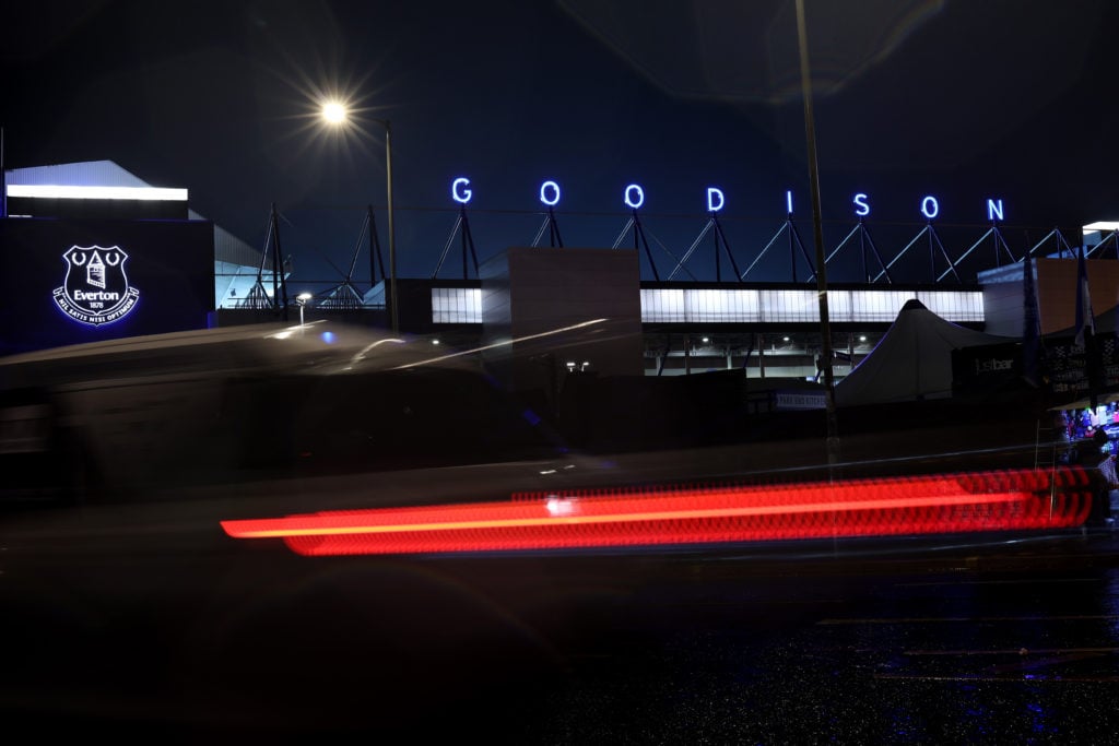 A general view outside Goodison Park ahead of the Premier League match between Everton FC and Wolverhampton Wanderers FC at Goodison Park on Decemb...