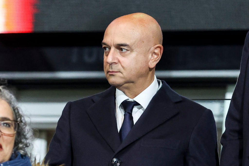 Chairman of Tottenham Hotspur Daniel Levy during the Premier League match between AFC Bournemouth and Tottenham Hotspur FC at Vitality Stadium on D...